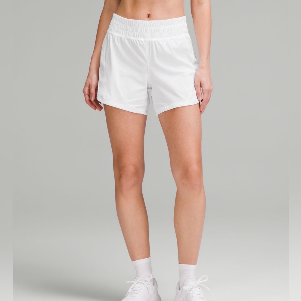 NWOT Lululemon Track That High Rise Lined 5” Short